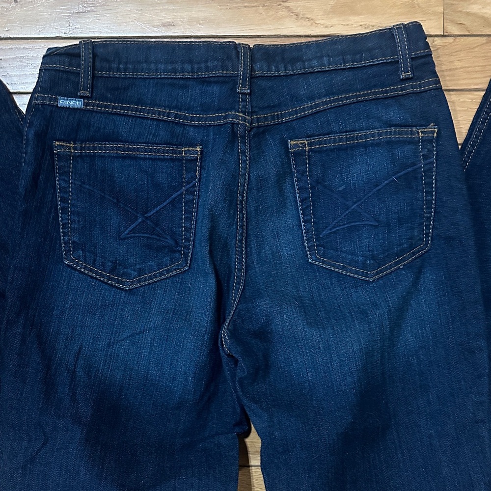 Cinch Women's Deep Indigo Boot Cut Jeans